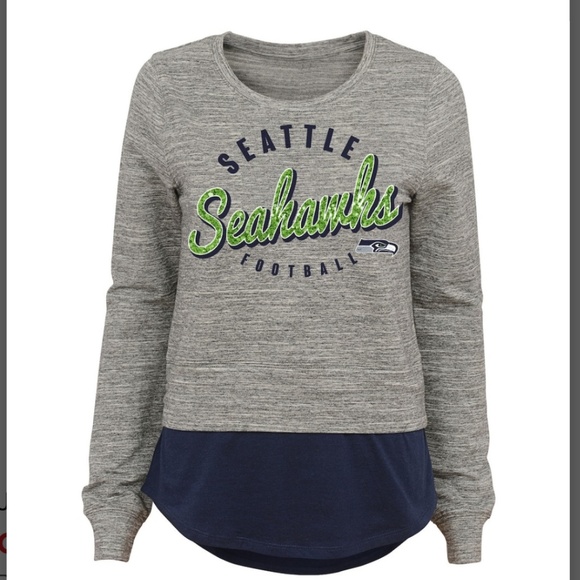 Seahawks Mock Layer Top - Picture 1 of 1